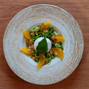 Burrata e Arance